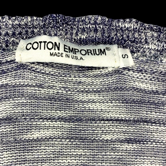 COTTON EMPORIUM Knit and Lace Open front sweater- Small - Picture 7 of 7